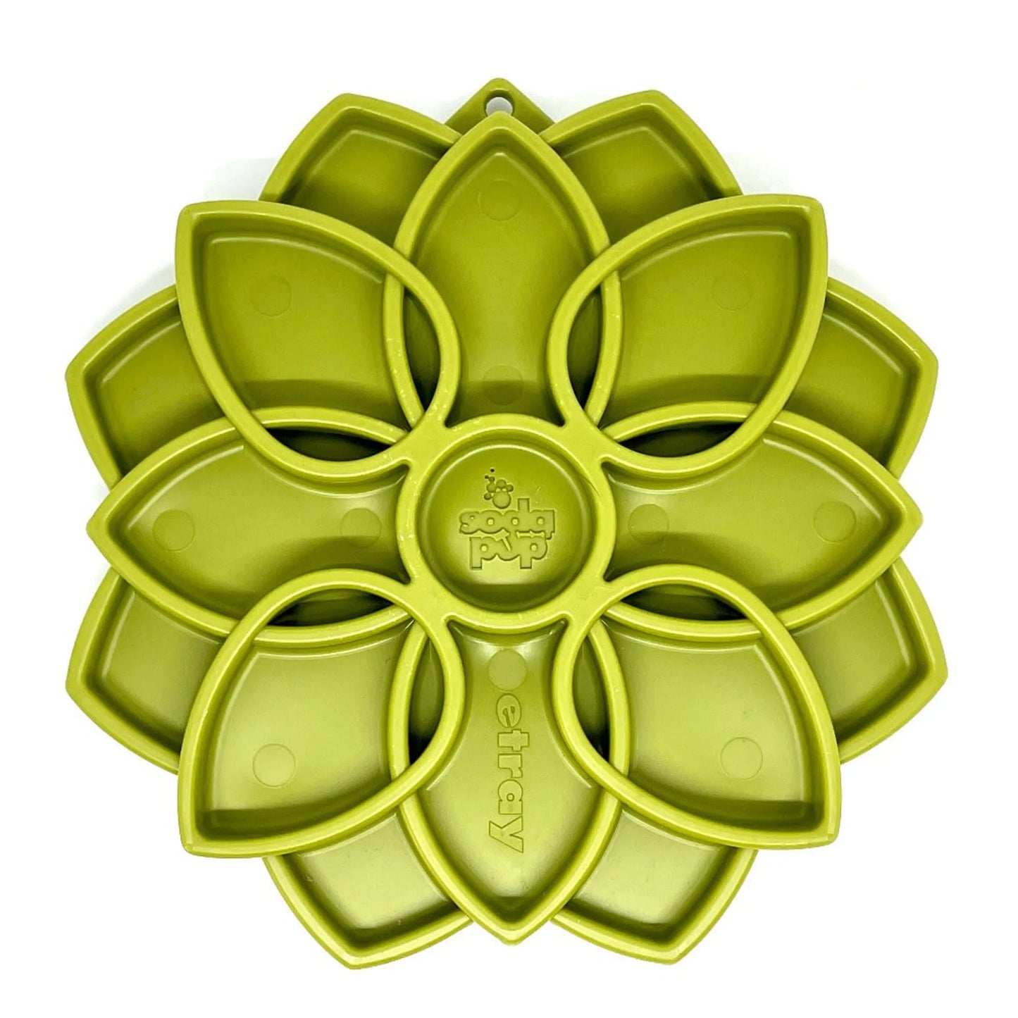 Mandala Slow Feeder Enrichment Tray for Dogs – Interactive Lick & Feeding Mat