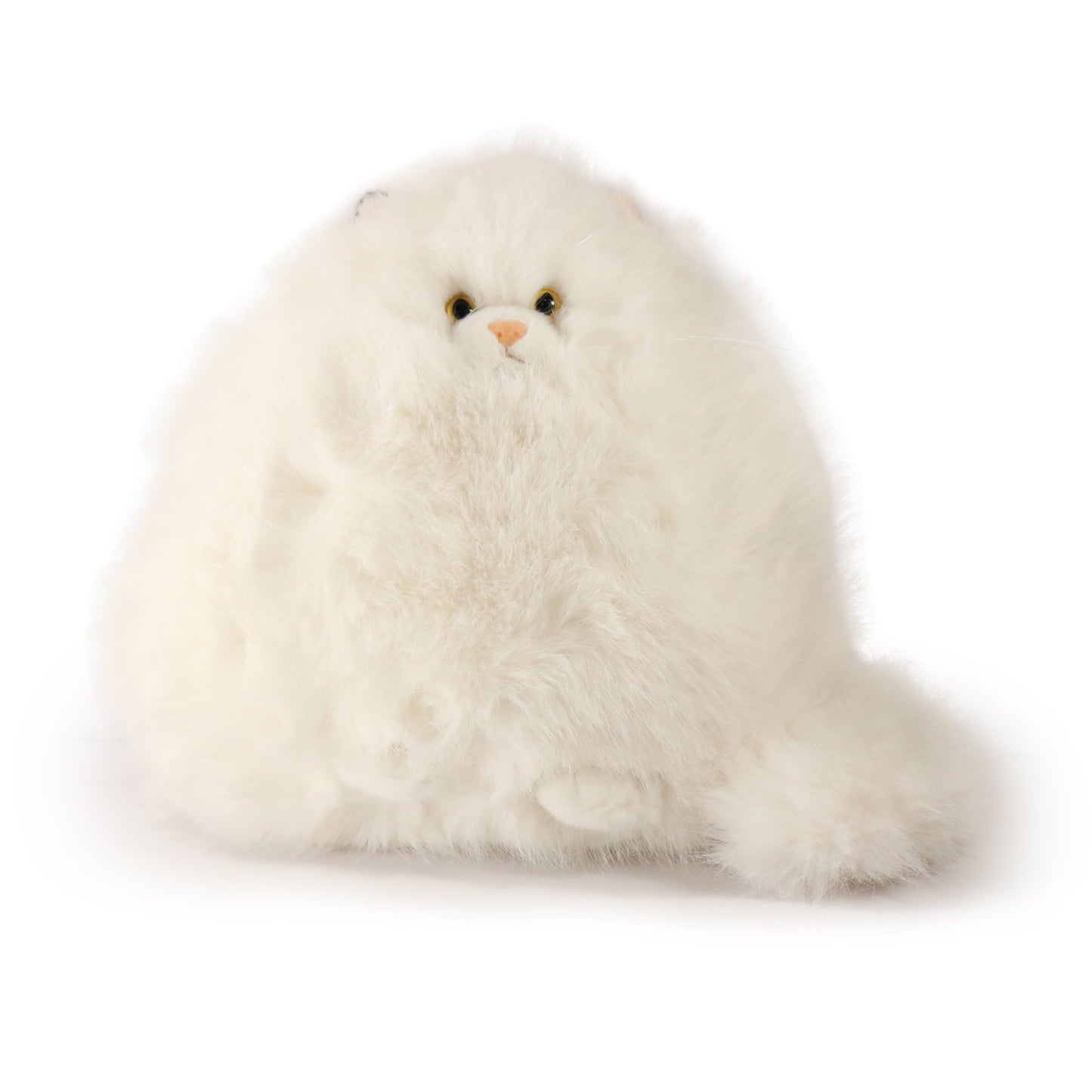 Marshmallow Cat: A Cloud-Soft Plush Toy for Nap Lovers and Cozy Loungers-5