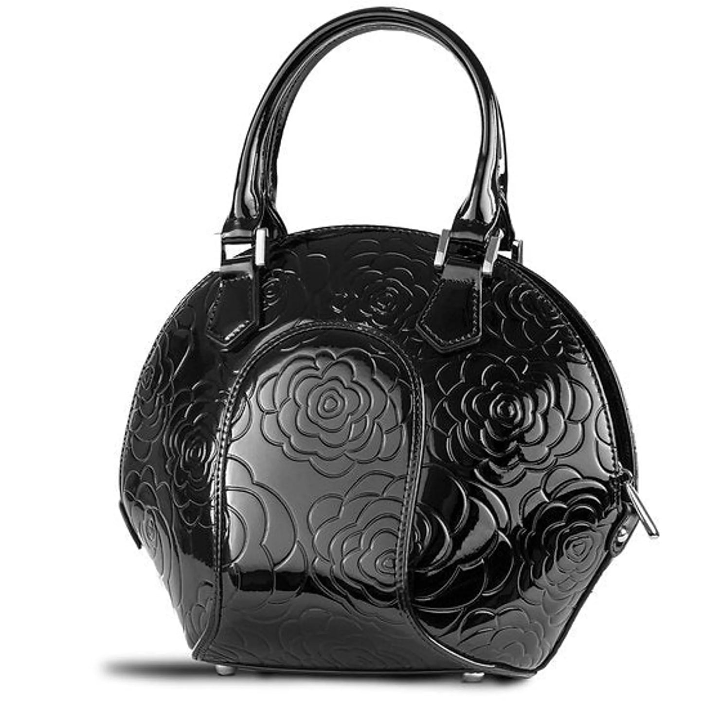 Svetlana Flower Leather Handbag