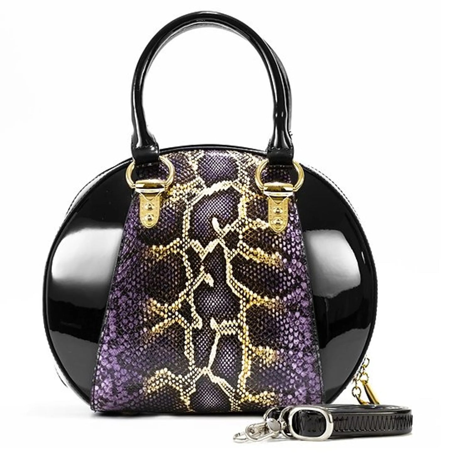 Svetlana Version 2 Python Leather Handbag