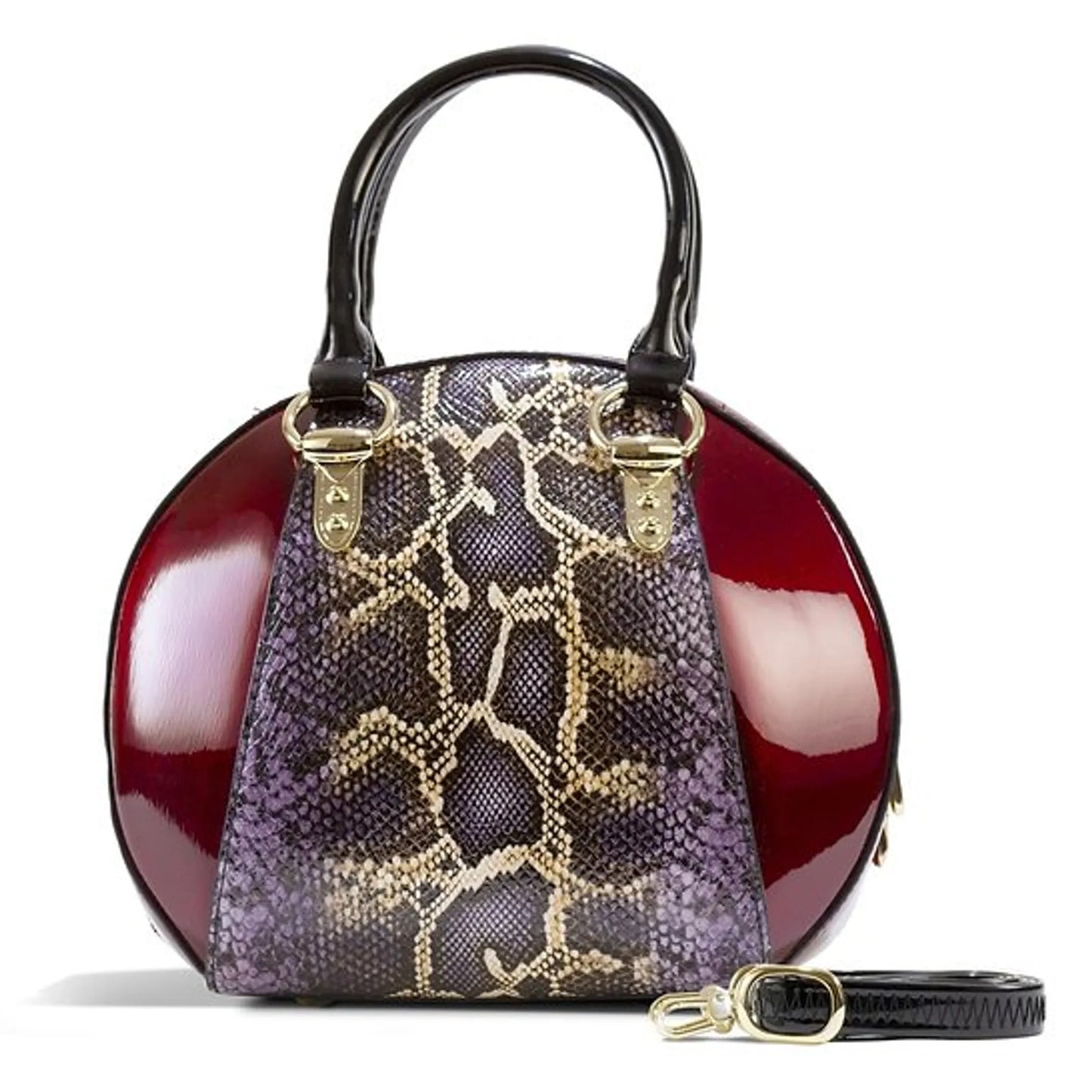 Svetlana Version 2 Python Leather Handbag