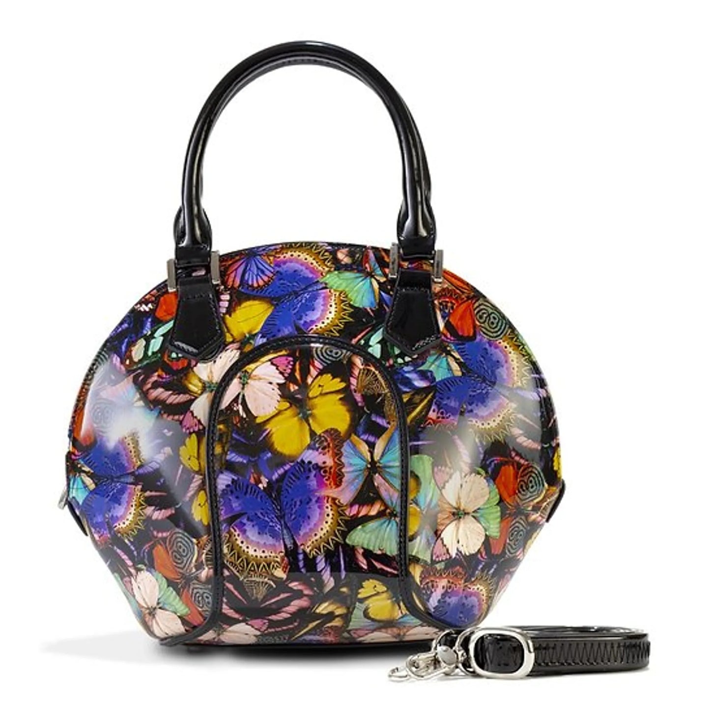 Svetlana Flower Leather Handbag