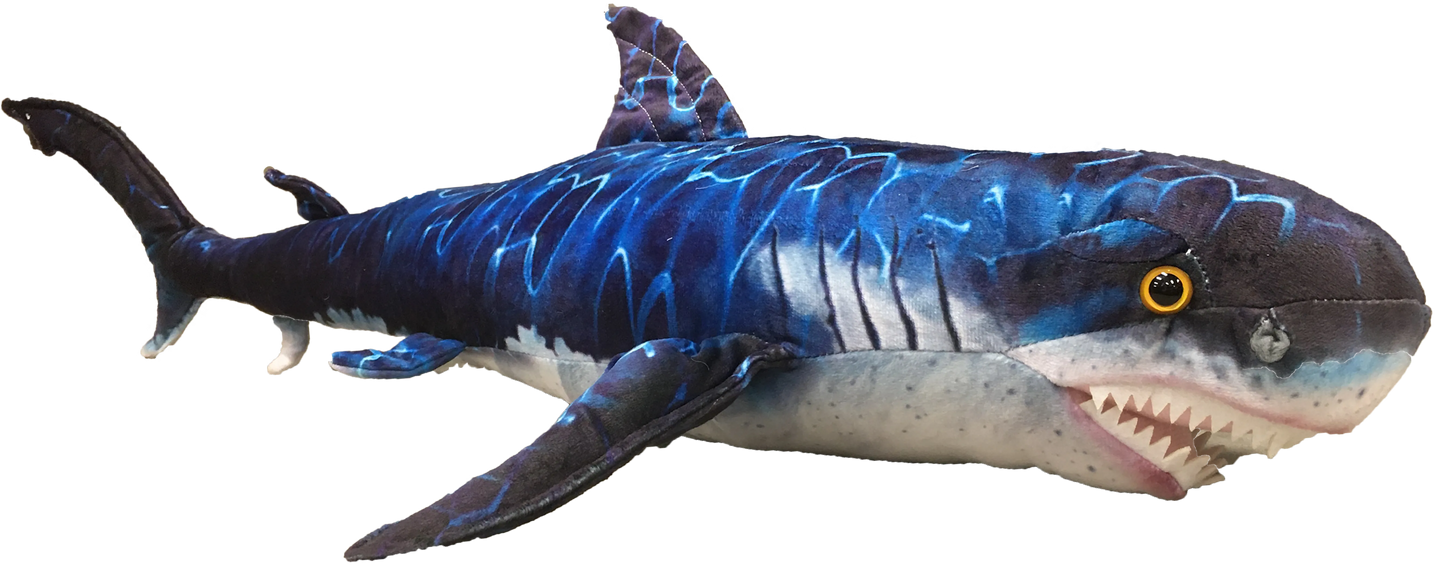 Blue Shark 29" Aquatic Plush Ocean Stuffed Animal