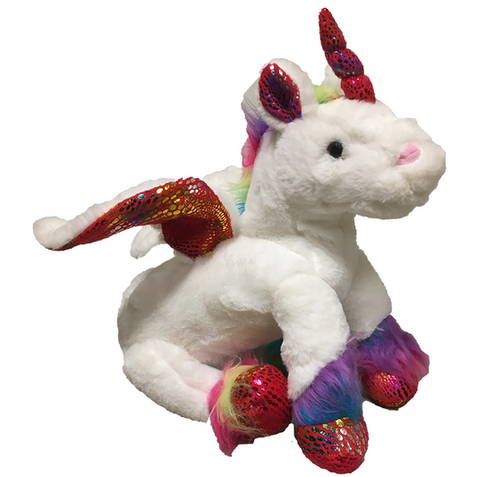 Colorful Unicorn Plush Toy – 14" Stuffed Animal