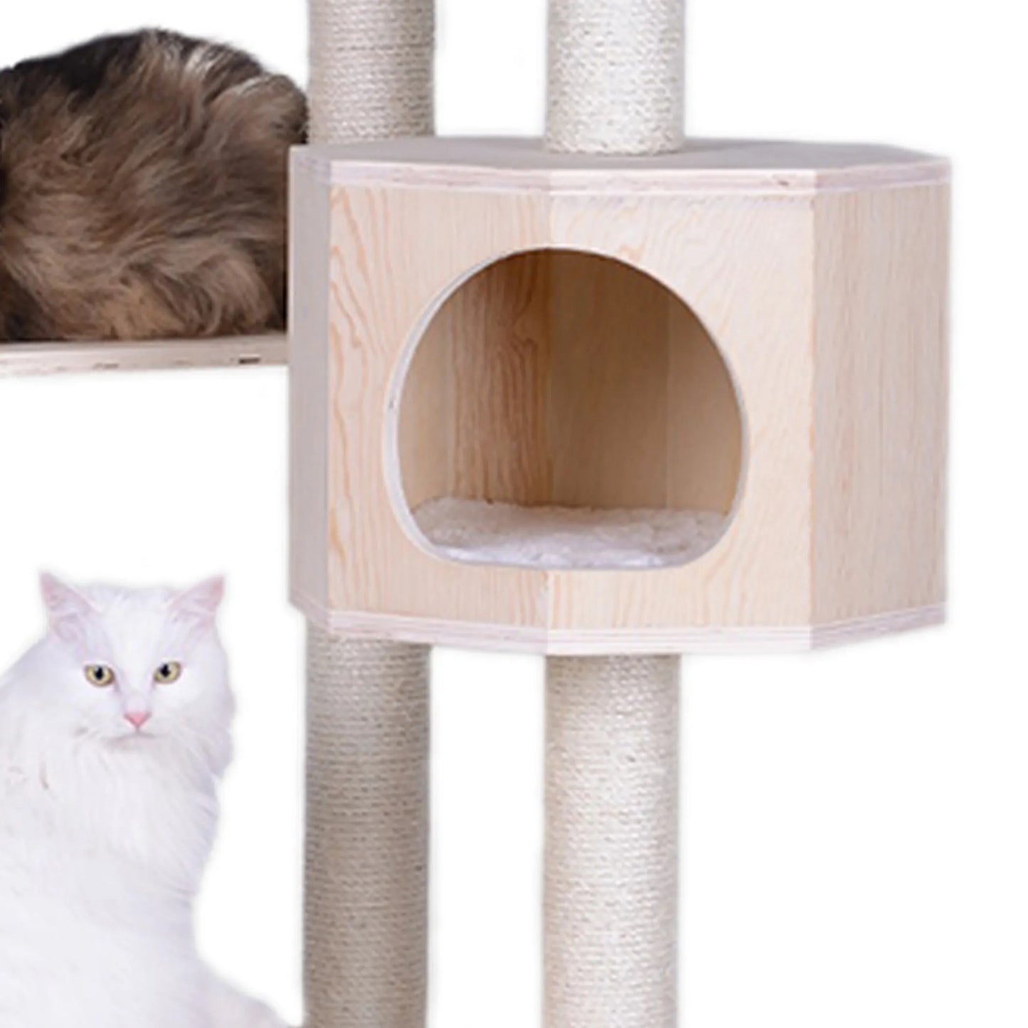 Armarkat Premium Scots Pine Cat TreeTall Sturdy Cat Tower