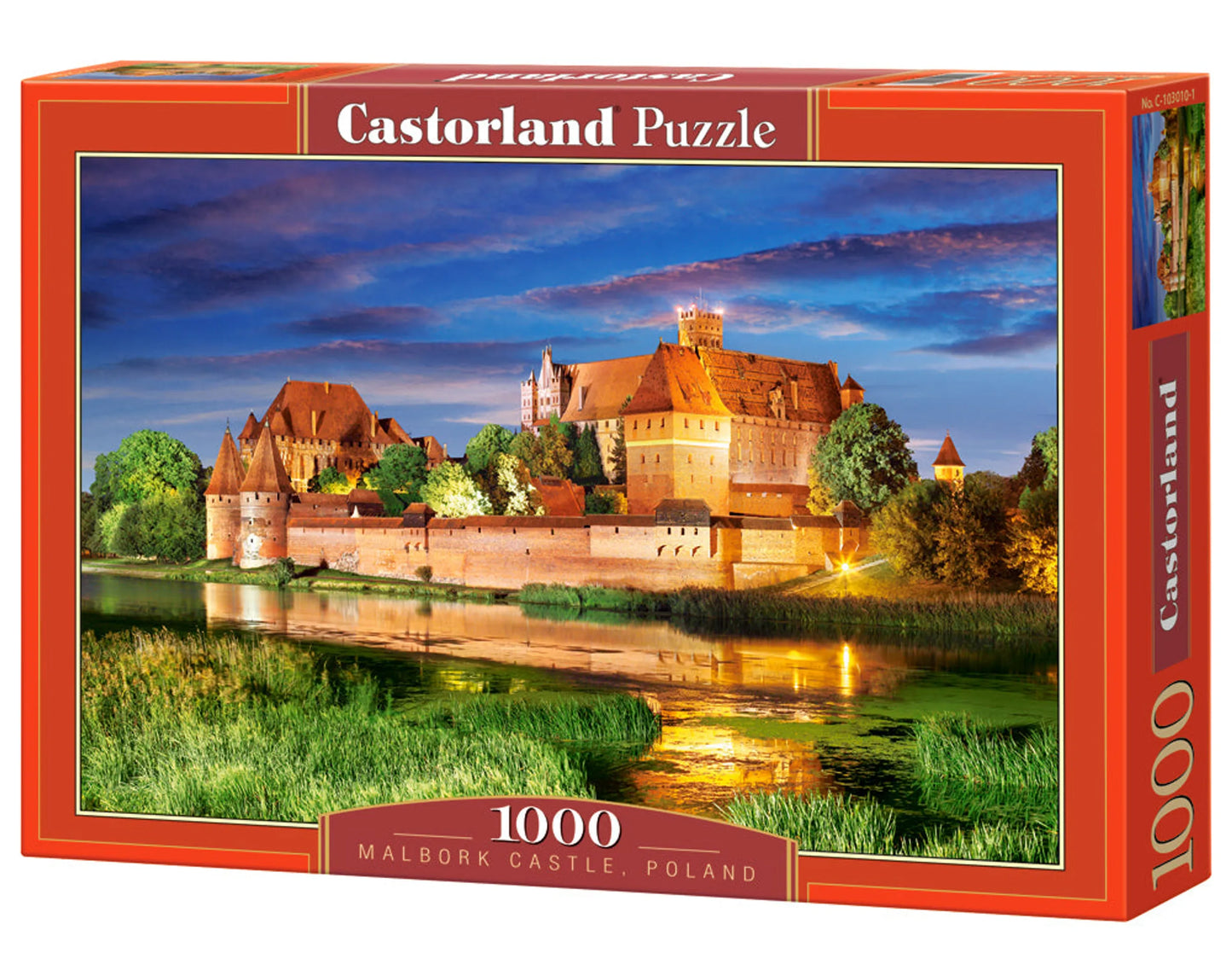 Malbork Castle, 1000 Piece Jigsaw Puzzle