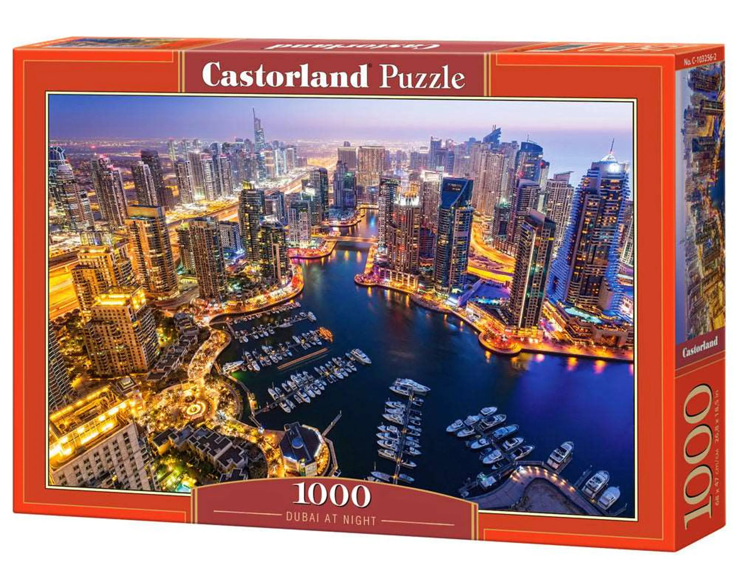 Dubai at Night, 1000 Piece Jigsaw Puzzle