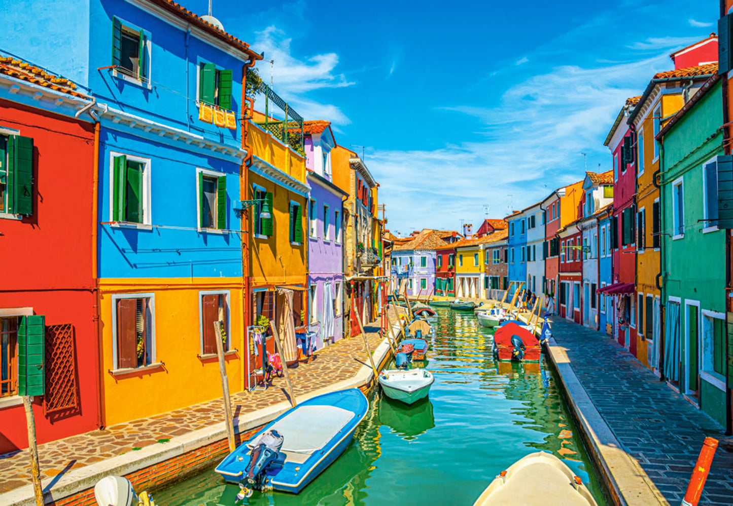 Burano Colors, 1000 Piece Jigsaw Puzzle