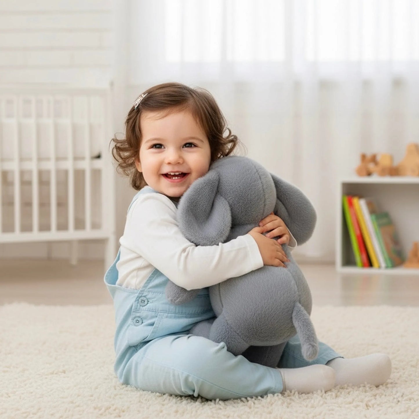 Elephant Stuffed Animal Soft Plush Toy for Kids & Babies