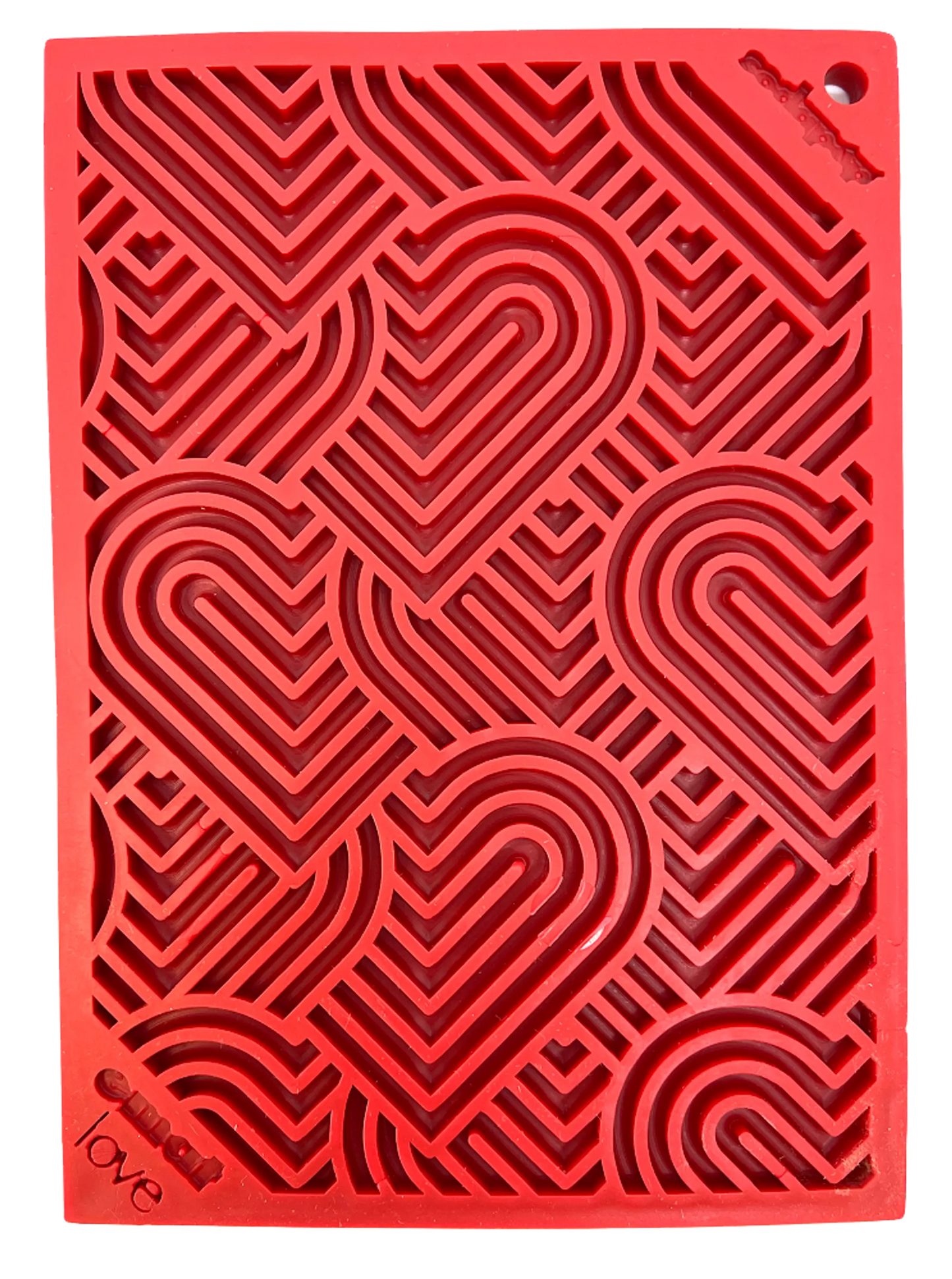 Love eMat - Enrichment Lick Mat for Dogs and Cats