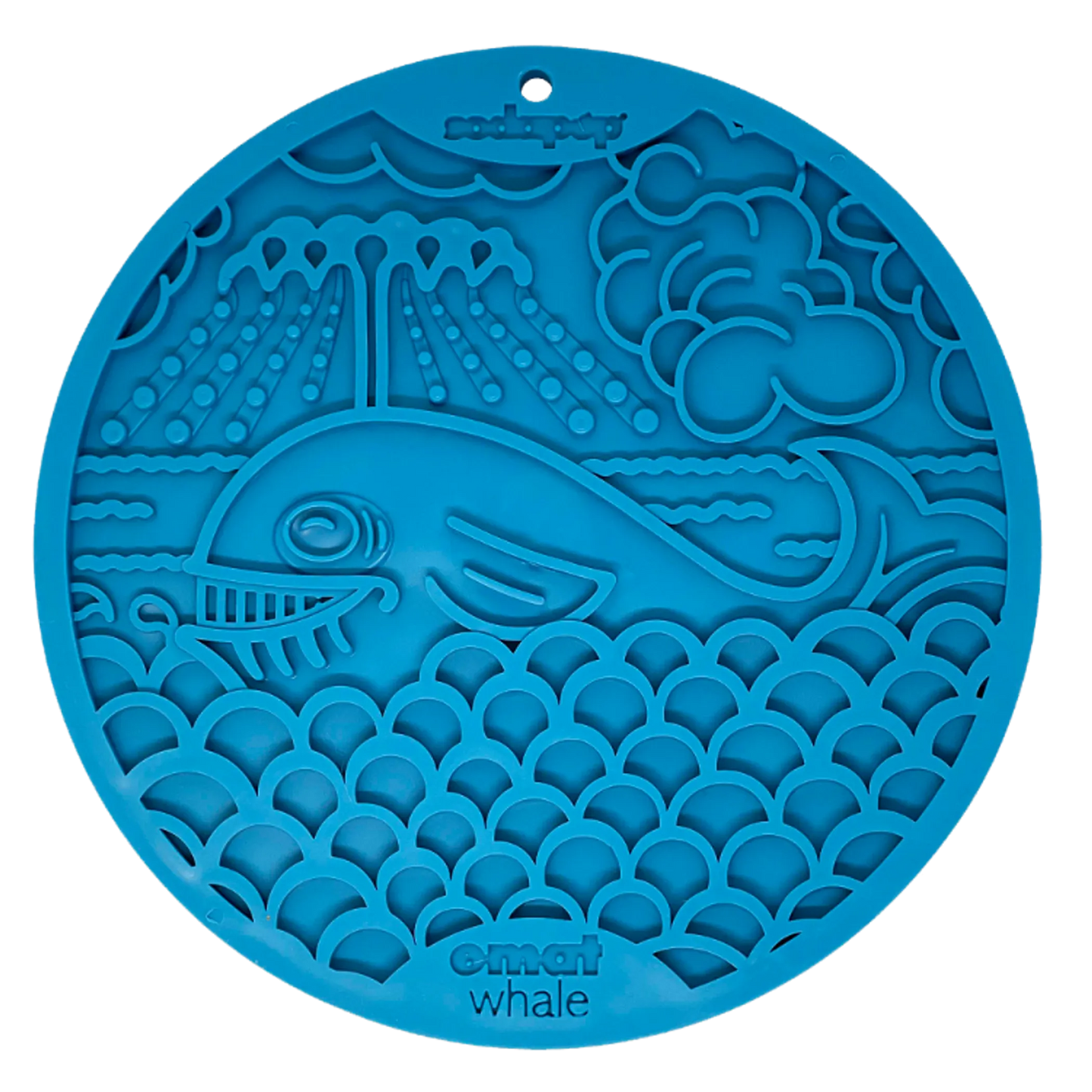 Whale Dog Lick eMat - Enrichment Lick Mat for Dogs and Cats